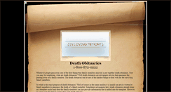 Desktop Screenshot of deathobituaries.net